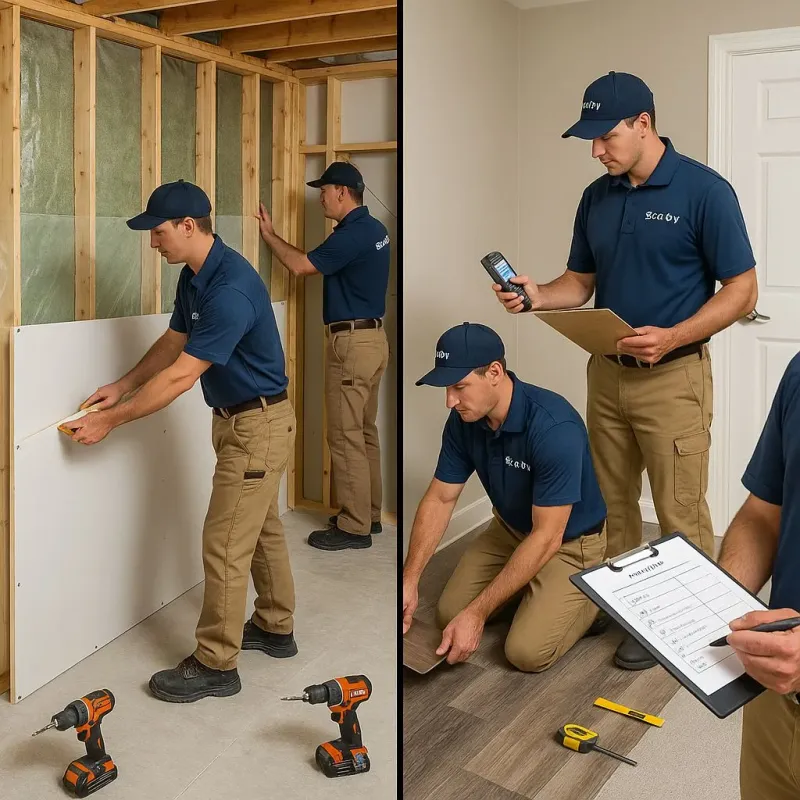 Repairs and Reconstruction process in Pahrump, NV
